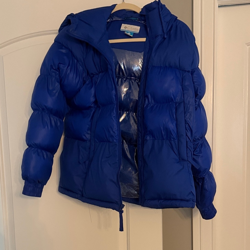 Columbia Royal Blue woman Puffer Jacket